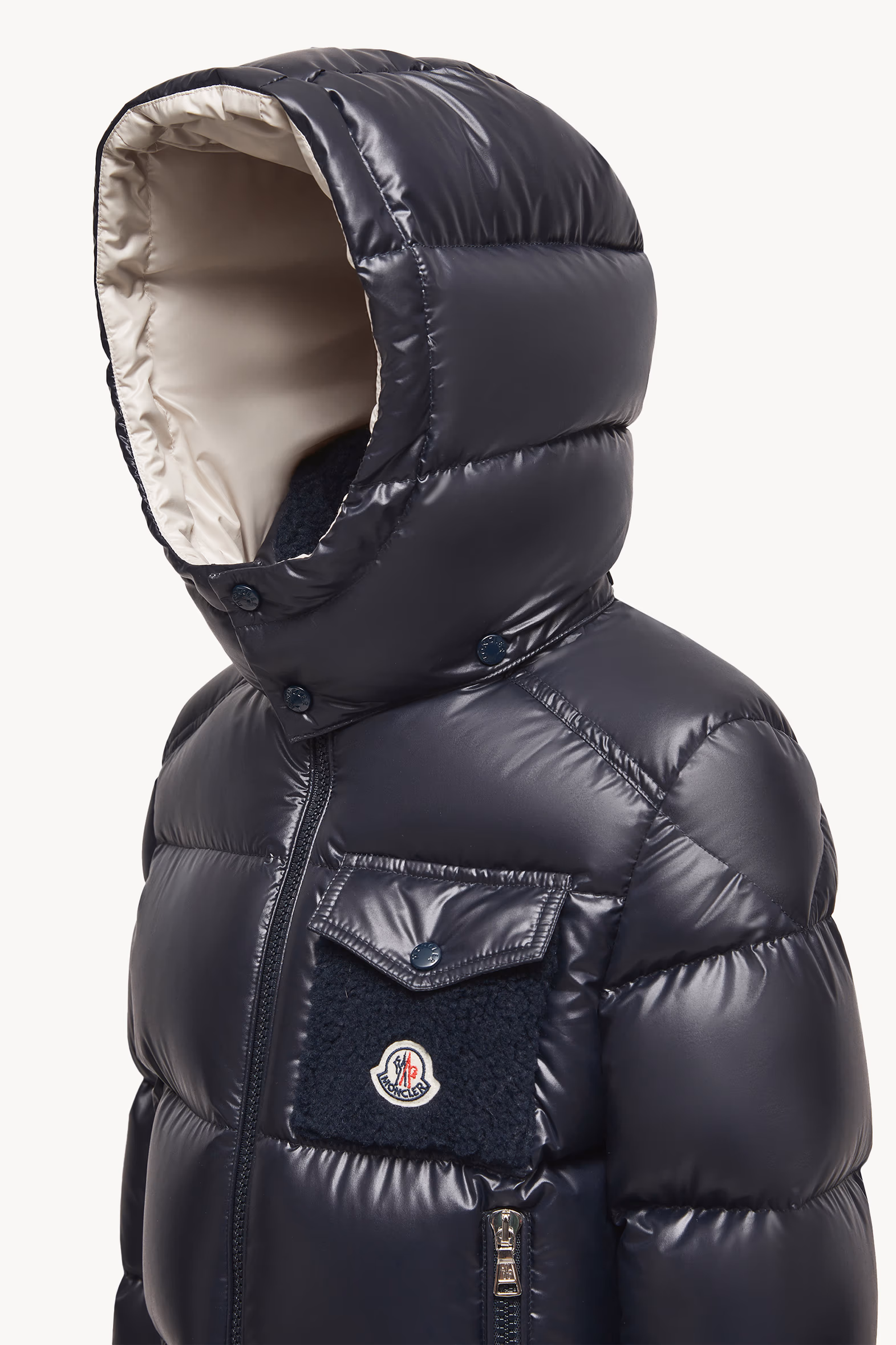 Doudoune à capuche Yule Garçon Bleu Nuit Moncler 3
